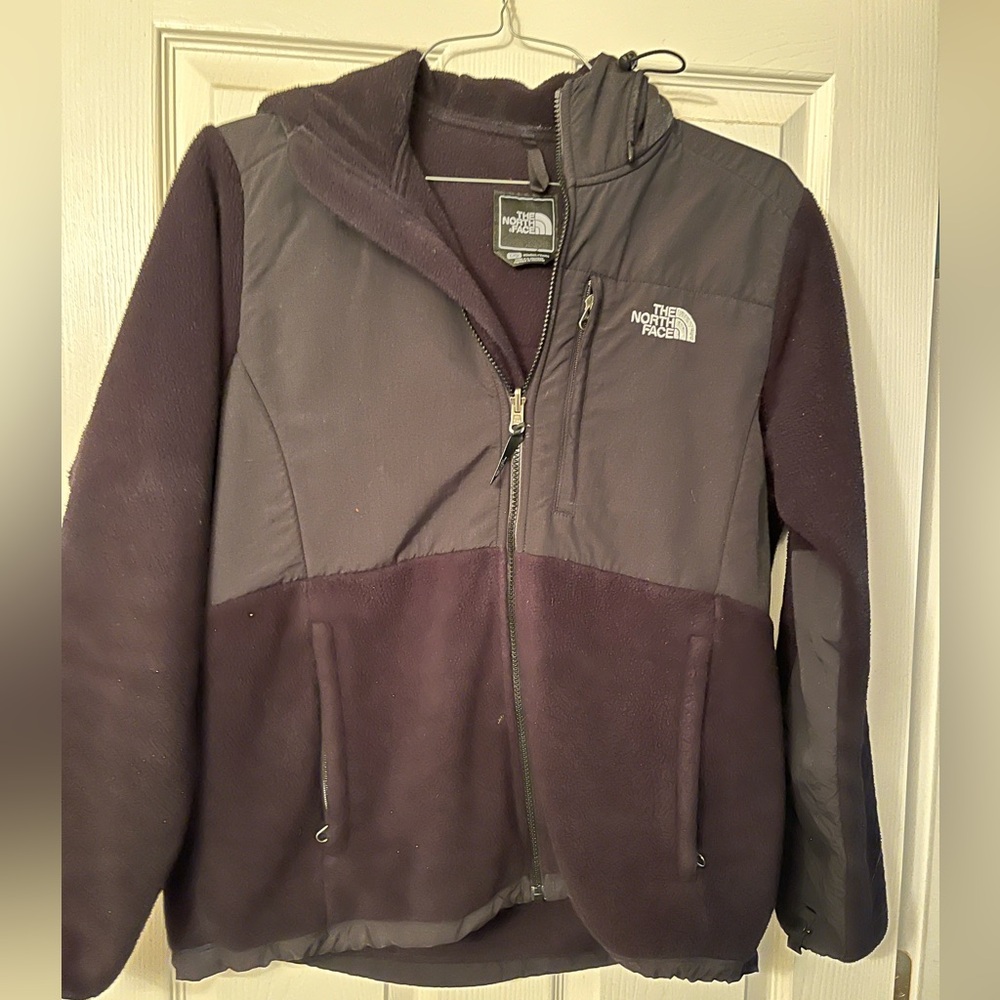 Women’s North Face Fleece Coat size large